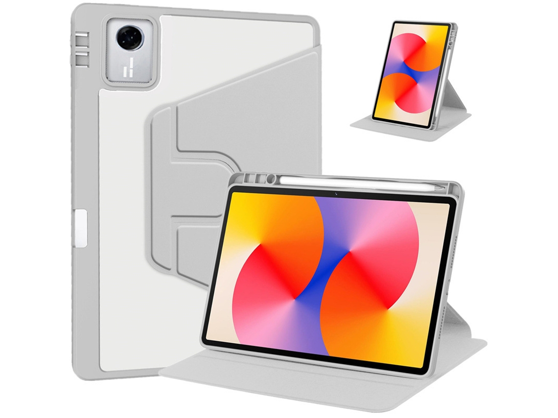 Capa Com Transparente Para Lenovo Idea Tab 11 Tb336fu, Bolsa Para Caneta wake/sleep Cinza Hexinyigjly