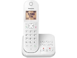 Telefone sem fio PANASONIC KX-TGC410FRW Branco