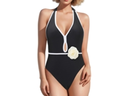 Maiô Feminino Decote V Profundo Monokini SFUSHOS