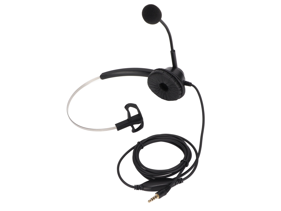 Fone monaural para call center com cancelamento de ruído EOOCOO