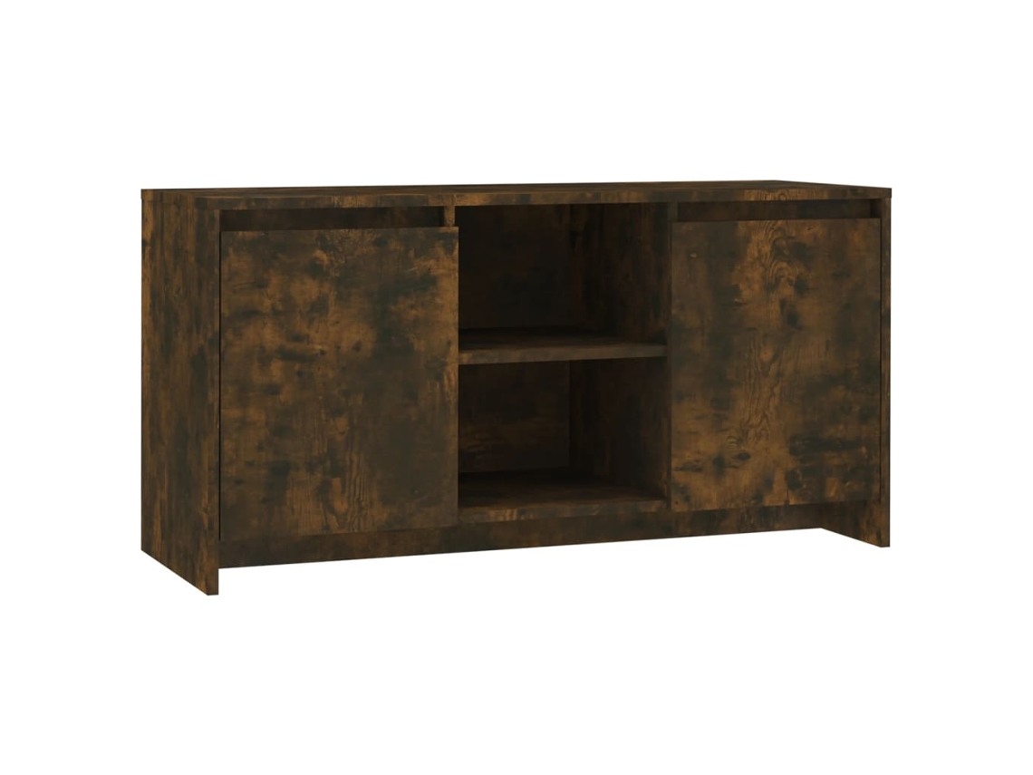 Tv Cabinet, Tv Cabinets Vidaxl Marrom Madeira Processada (n/a)