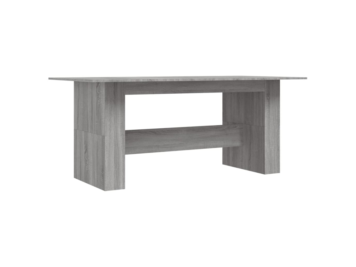 Dining Table, Dining Tables Vidaxl Cinzeto Madeira Processada (n/a)