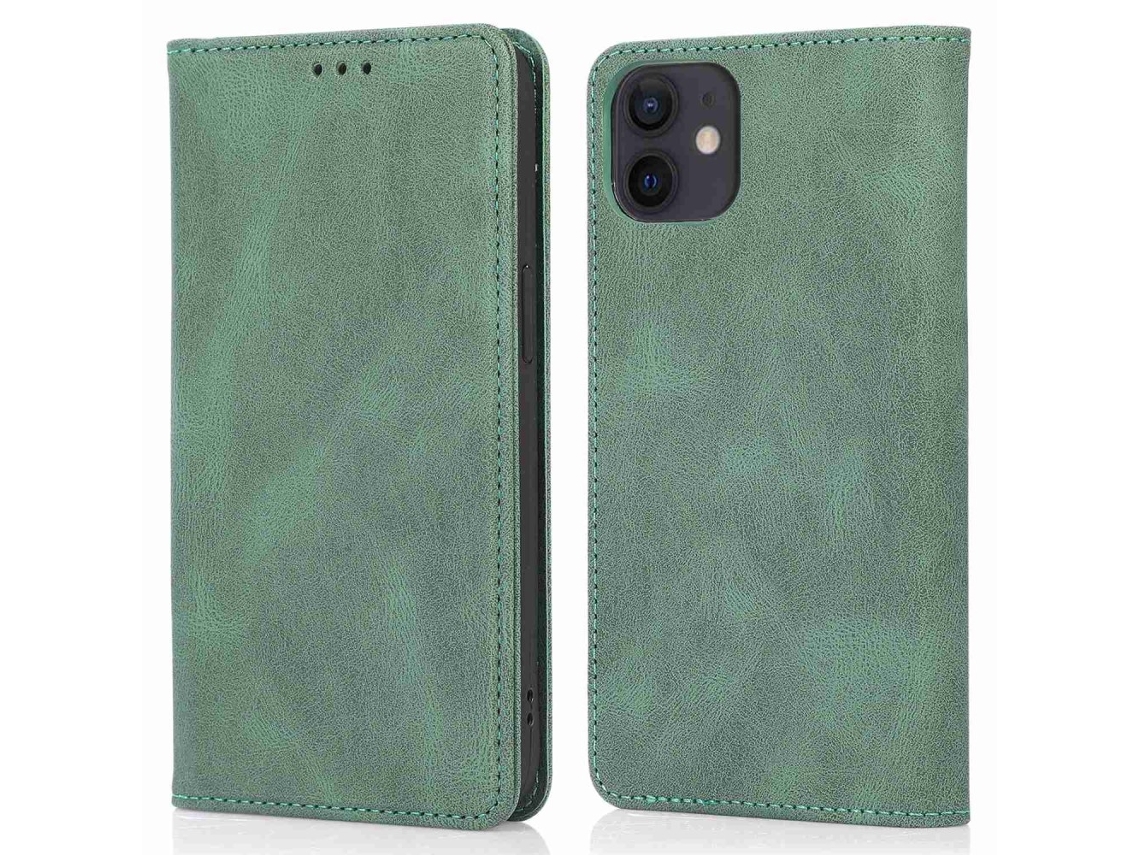 Capa Digital Para Iphone 12 Magnética Verde