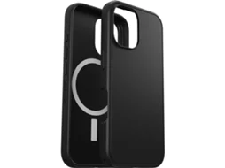 Capa OTTERBOX Symmetry com MagSafe para iPhone 16 (Preto)