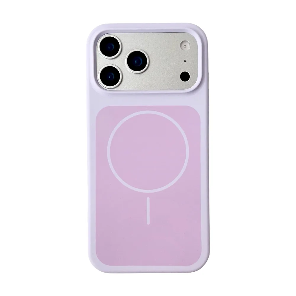 (roxo Claro, Iphone 16 Pro Max) Capa Magsafe À Prova De Quedas Para Iphone, Capa De Silicone Líquido Com Toque Suave.