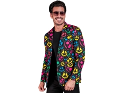 Jaqueta Ghosts multicolor neon masculina