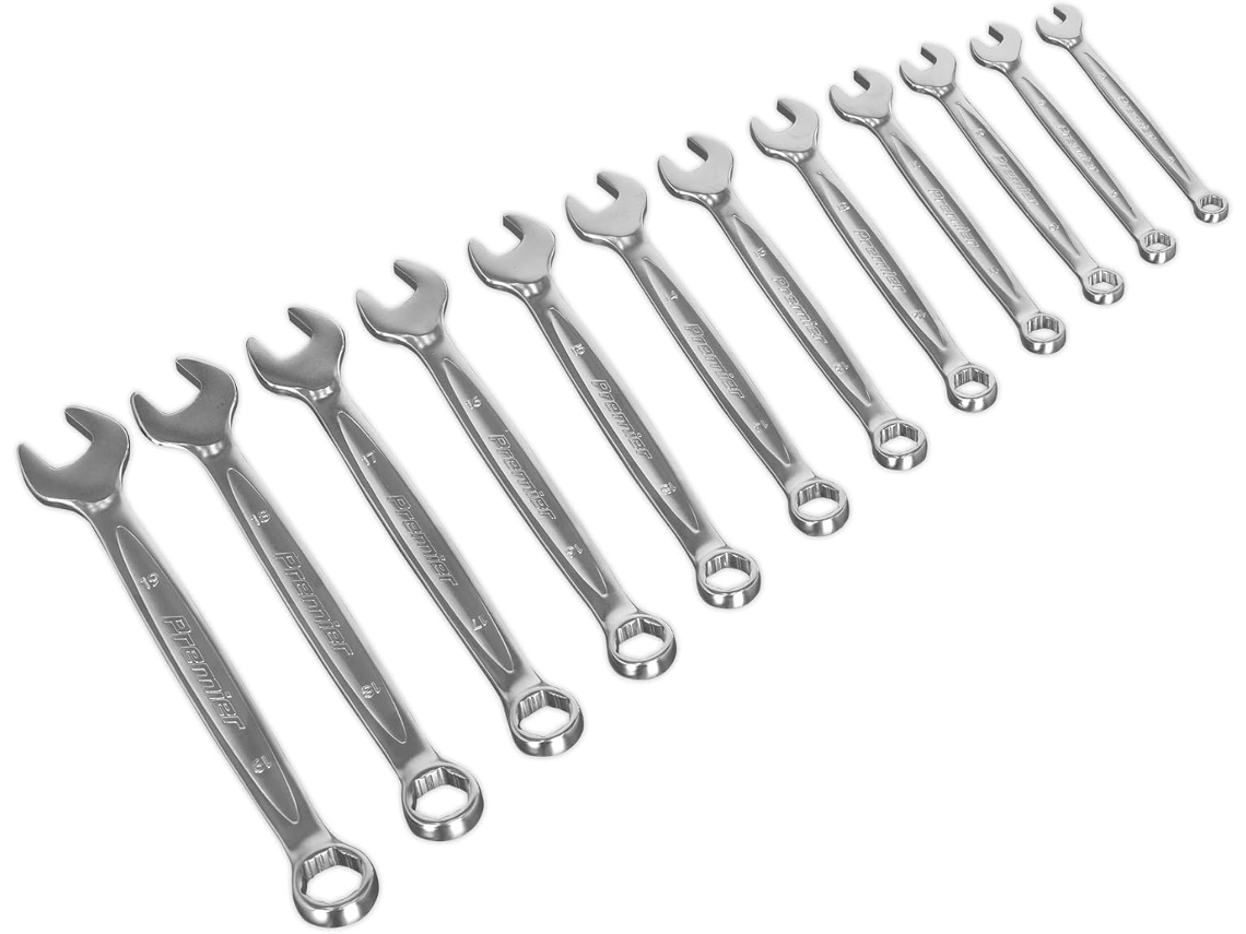 Conjunto De 12 Chaves Combinadas Lock-on™ Ak63921
