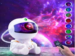 Projetor Lurelia Astronaut Star, Led, Céu Estrelado, para Quarto Modelo 4