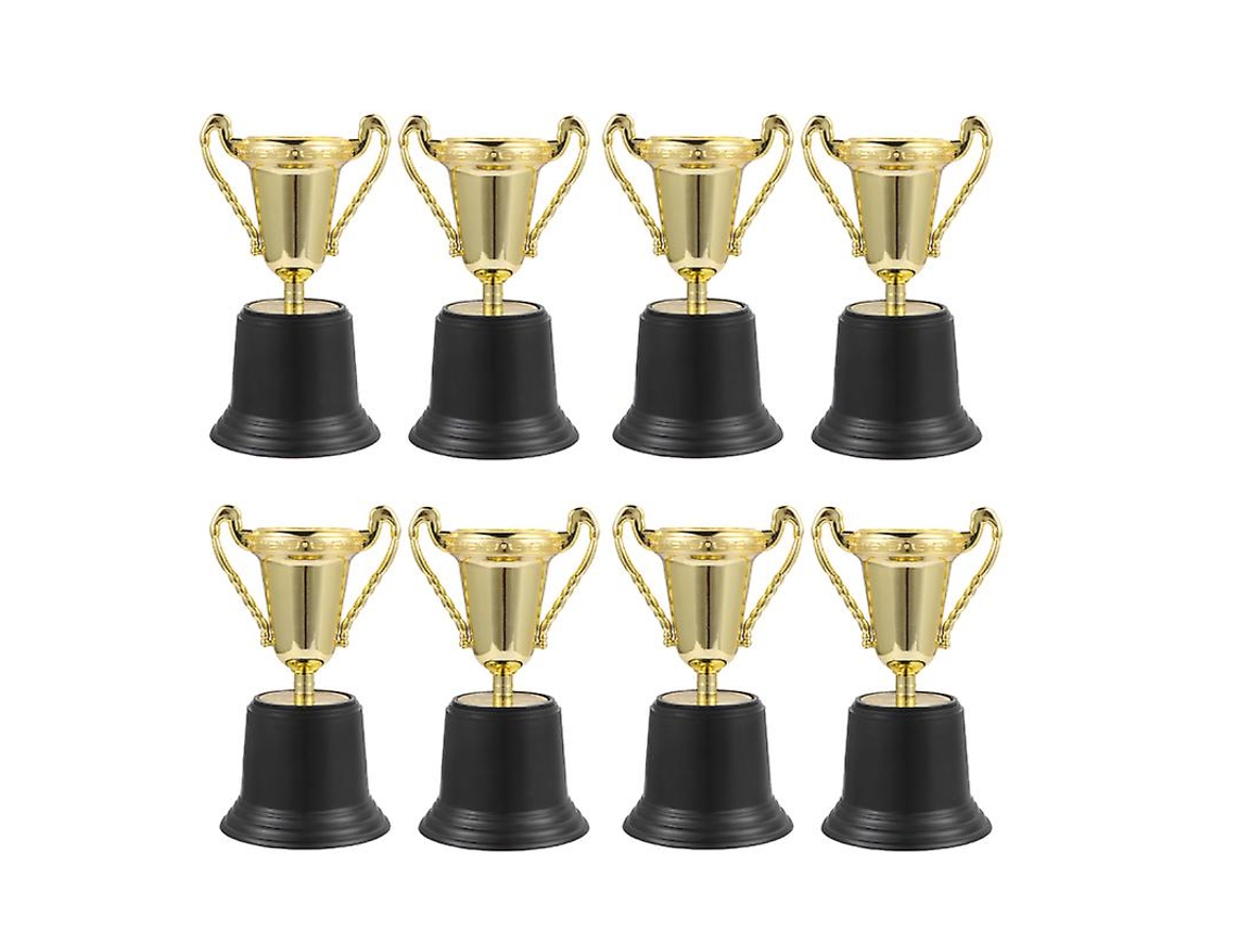 8 Peças De Troféu De Prêmio De Ouro Allinless