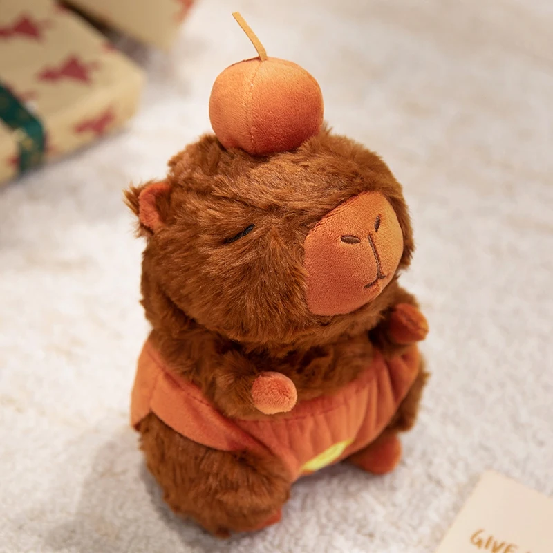 Lindo Brinquedo de Pelúcia em Formato de Golfinho, Estilo Desenho Animado. MDUG (marrom Chocolate, 23 Cm)
