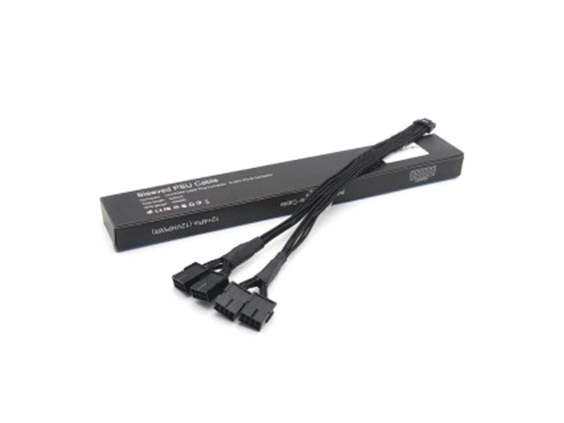 12 4 Pinos 16p Para Pci-e 4x 8 Pinos Pcie Cabo Adaptador De Fonte De Alimentação Cabo De Extensão