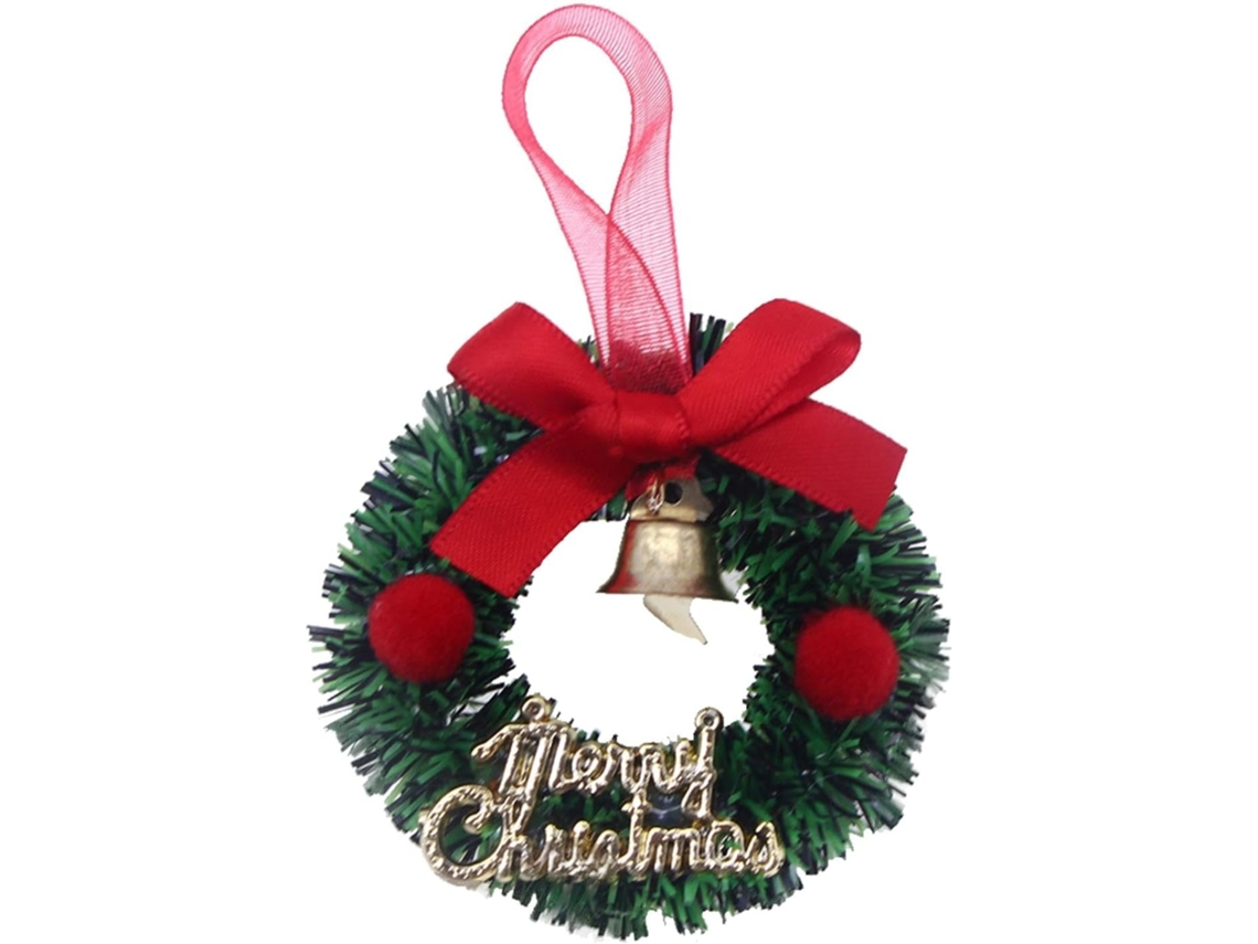 Guirlanda Decorativa De Natal, Artificial, Com Flores E Folhas
