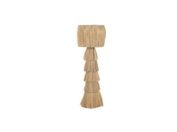 Luminária de Chão em Fibra Natural 40x40x132cm ALEXANDRA HOUSE LIVING