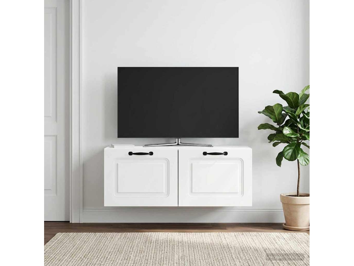 Vidaxl Gabinete de Tv de Parede Branco 78,5 X 31 X 30 Cm