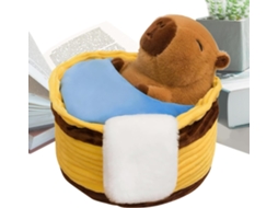 Pelúcia Fofa De Capivara, Linda Boneca Desenho Animado Para Decoração