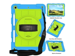 Capa de silicone híbrida à prova de choque Webake para tablet com alça de ombro