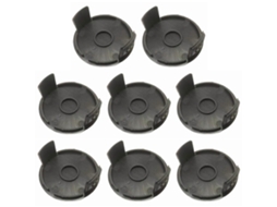 F7V 8 peças TLP 01 1 para cortador de grama PARKSIDE PRTA 20 LI, tampas de carretel em ABS