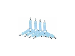 Alças De Suporte De Lençol Triangulares Ajustáveis ​​para Cama, Suporte De Lençol De Colchão, Clipes De Fixação De Canto (azul-celeste)