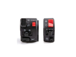 Interruptor Universal Para Motociclos 22 Mm, Buzina, Piscas, Luzes De Nevoeiro E Arranque, Para Guiadores De 7/8 Polegadas Para Motociclos