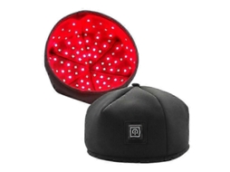 Chapéu de Terapia Luz Infravermelha Vermelha Capacete Tratamento Crescimento Perda Cabelo S Zrh A vblack Szrh Av GOKOCO