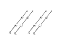 20 Pieces / Set Of Optical Axis Linear Axis Od12mm 400mm + Scs12uu Linear Bearing Seat + Sk12 Bearing Support 12mm 400mm