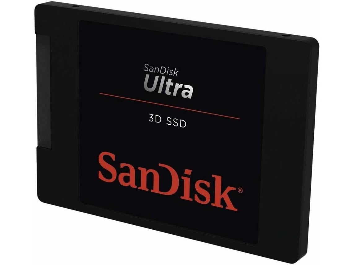 Disco SSD Interno SANDISK Ultra 3D 1TB (1 TB - SATA - 560 MB/s)