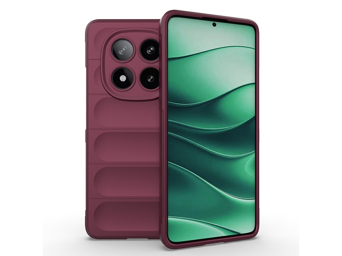 Zsanfs Capa Silicone Para Redmi Note 15 5g, Cor Roxo