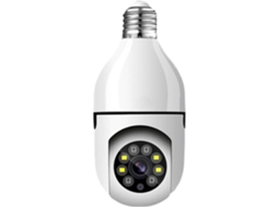 Câmera de Vigilância Câmera Lâmpada Wi-Fi E27 Câmera Panorâmica 360 Graus 1080P com Visão Noturna Rastreamento Automático M1547