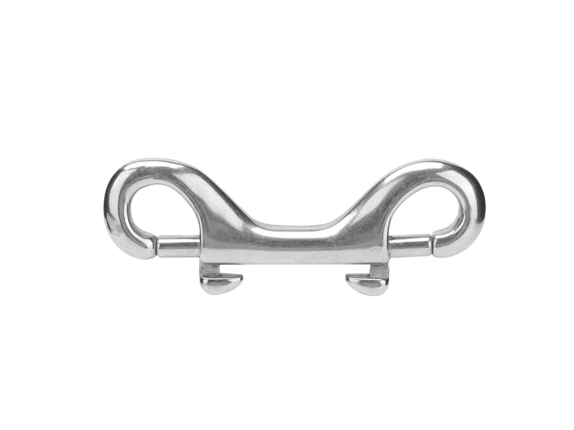 Bolt Snap De Doble Extremidad De Acero Inoxidable 316: Accesorio De Liberación Rápida Para Cable De Barco, 77mm