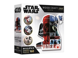 Puzzle Madeira Darth Vader 160 Peças