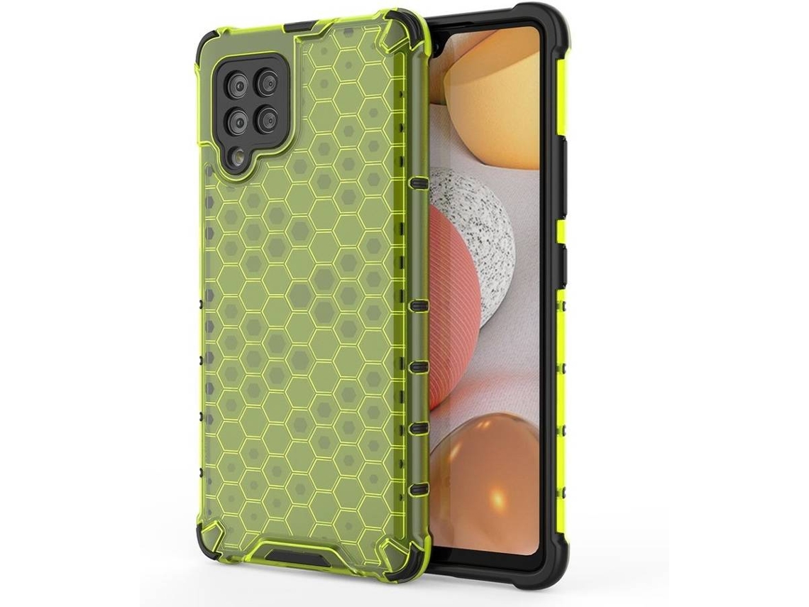 Capa Samsung Galaxy A42 5G LMOBILE Antichoque Verde