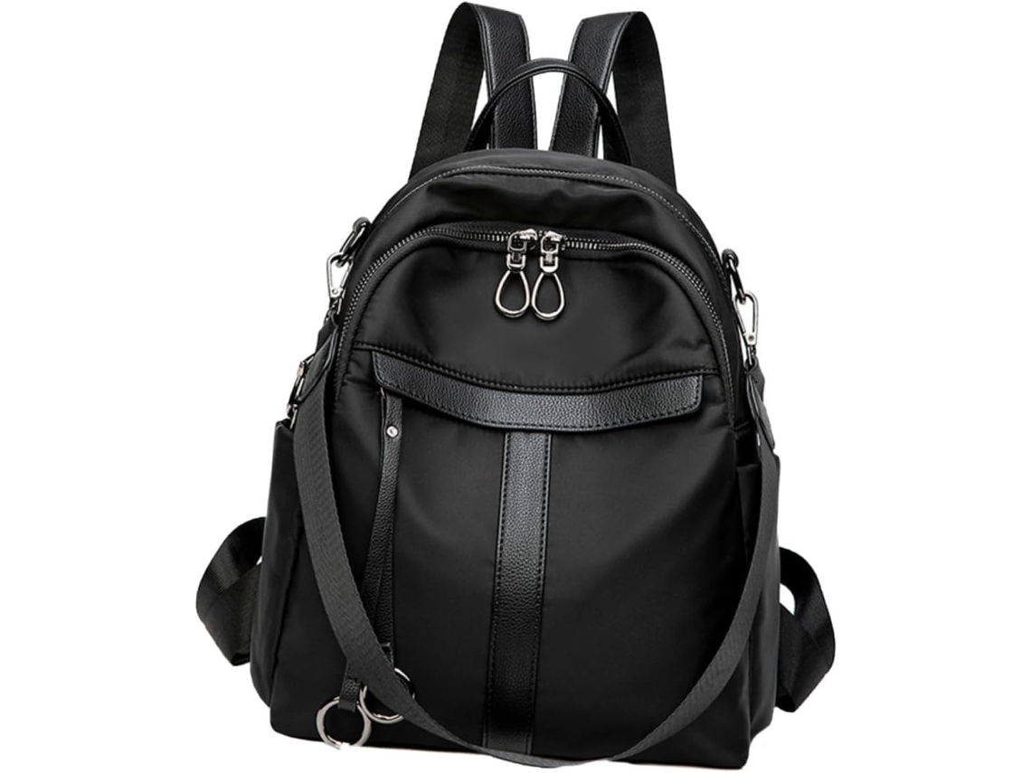 Terno De Viagem Grande Anti-oxford De Uma Peça, Prático E Elegante Para Passeios, Preto.