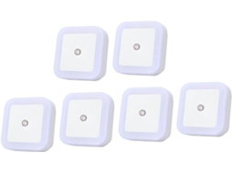 Luz Noturna Led Inteligente E Eficiente Em Termos De Energia Para Meninos E Meninas, Luminária De Cabeceira Com Sensor De Movimento.