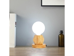 Luminária De Mesa Moderna Madeira E27 Simplicidade Para Escritório, Mesa De Cabeceira, Sala De Estar, Mesa De Centro