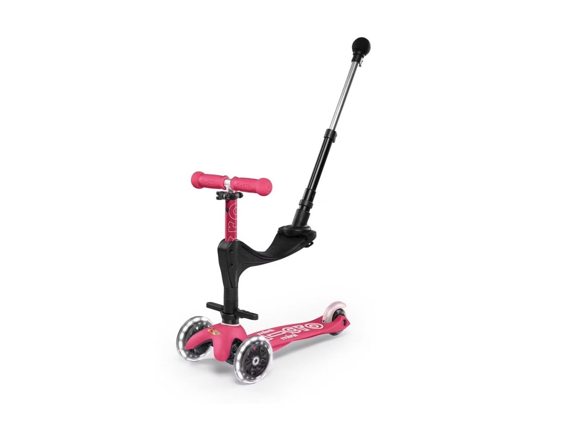 Micro Scooter Mini 3in1 Deluxe Plus Led Pink Mi3
