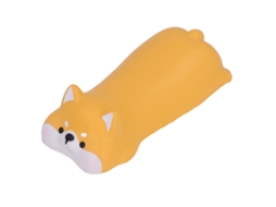Apoio de Punho Fofo Ergonômico Animal Pu para Mouse Teclado Blush Shiba Inu