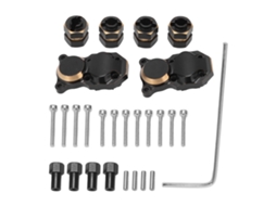 Mali conjunto de Acoplador e Capa de Diferencial de Latão Rc Resistente Ao Desgaste para Carro Rc Axial Scx24 1/24