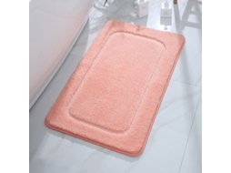 Tapetes de Banho Antiderrapantes Absorventes de Secagem Rápida para Decoração de Banheiro Pó Barbie EVELTEK 50x80cm