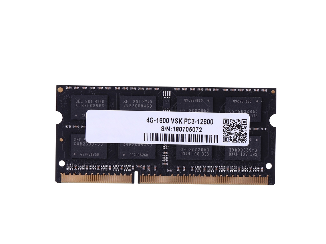 Módulo De Memória Ram Para Laptop 1.5v Baixa Tensão 4gb Ddr3 1600mhz Pc3-12800
