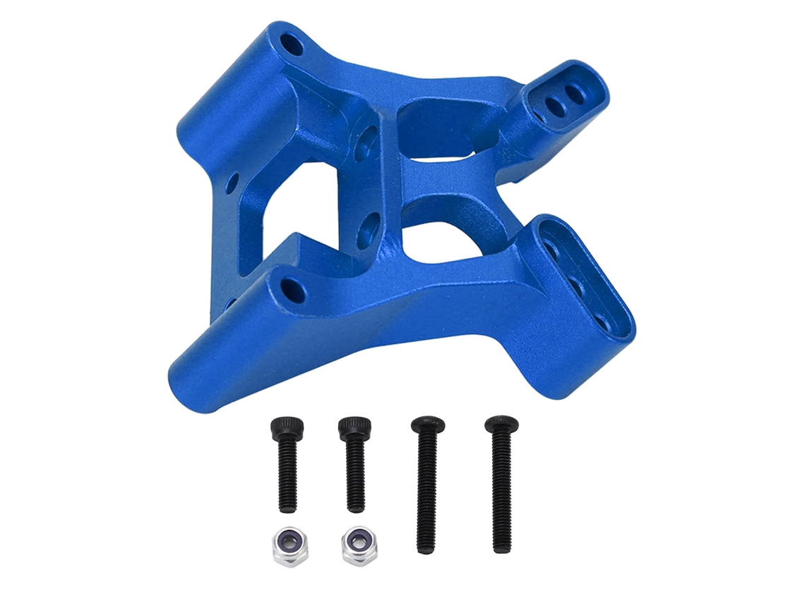 Torre De Amortecedor Dianteiro De Alumínio Para Carros Rc Losi Baja Rey 1/10 Acessório De Reposição Azul Escuro