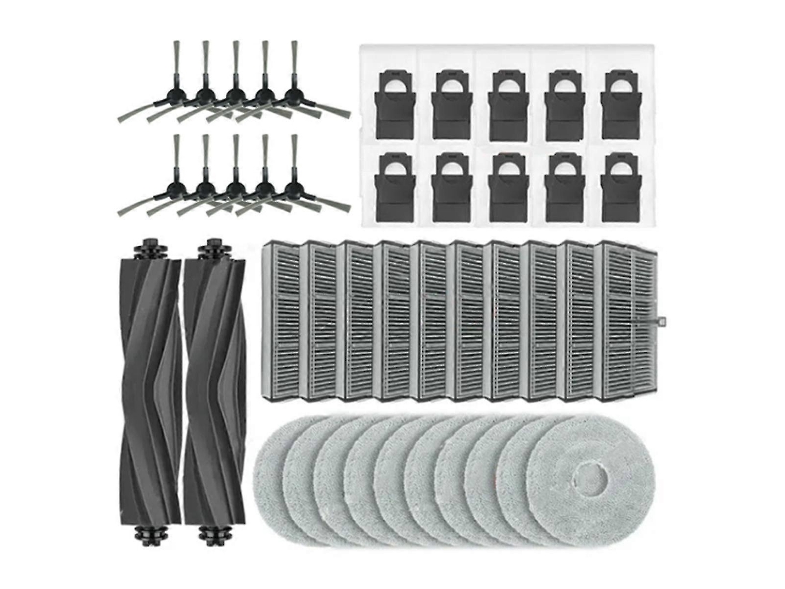 42pcs Accessories Kit For L10s Pro Ultra Heat/x30 Ultra /x30 Pro/ S10 Pro Ultra Robot Vacuum Cleaner Parts