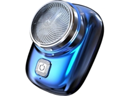 Barbeador Portátil, Barbeador Elétrico Sem Fio Para Viagem, Barbeador Elétrico Recarregável Masculino À Prova D'água Para Rosto E Barba, Cor Prat