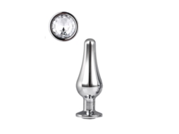 Plug Anal DREAM TOYS Gleaming Love (Prateado - Ø 2,9 cm)