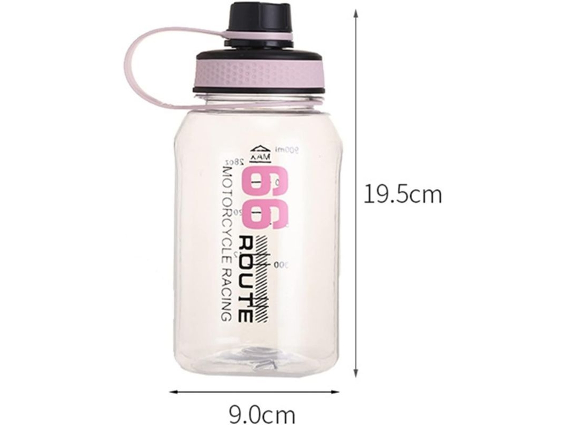 2026 botella de Água de 900ml, Capacidade Grande, Xícara de Chá Sem Bpa, Cor Rosa
