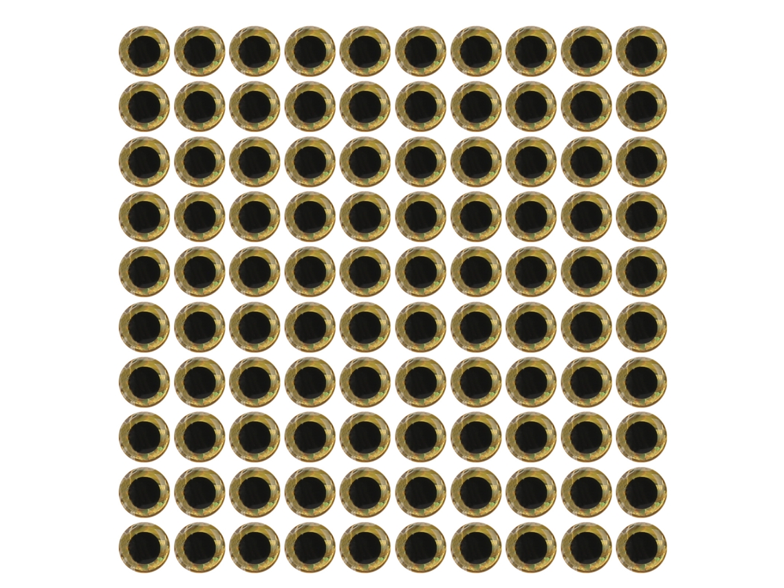 Pegatinas de Ojos de Pesca 3D Duráveis S/MARCA