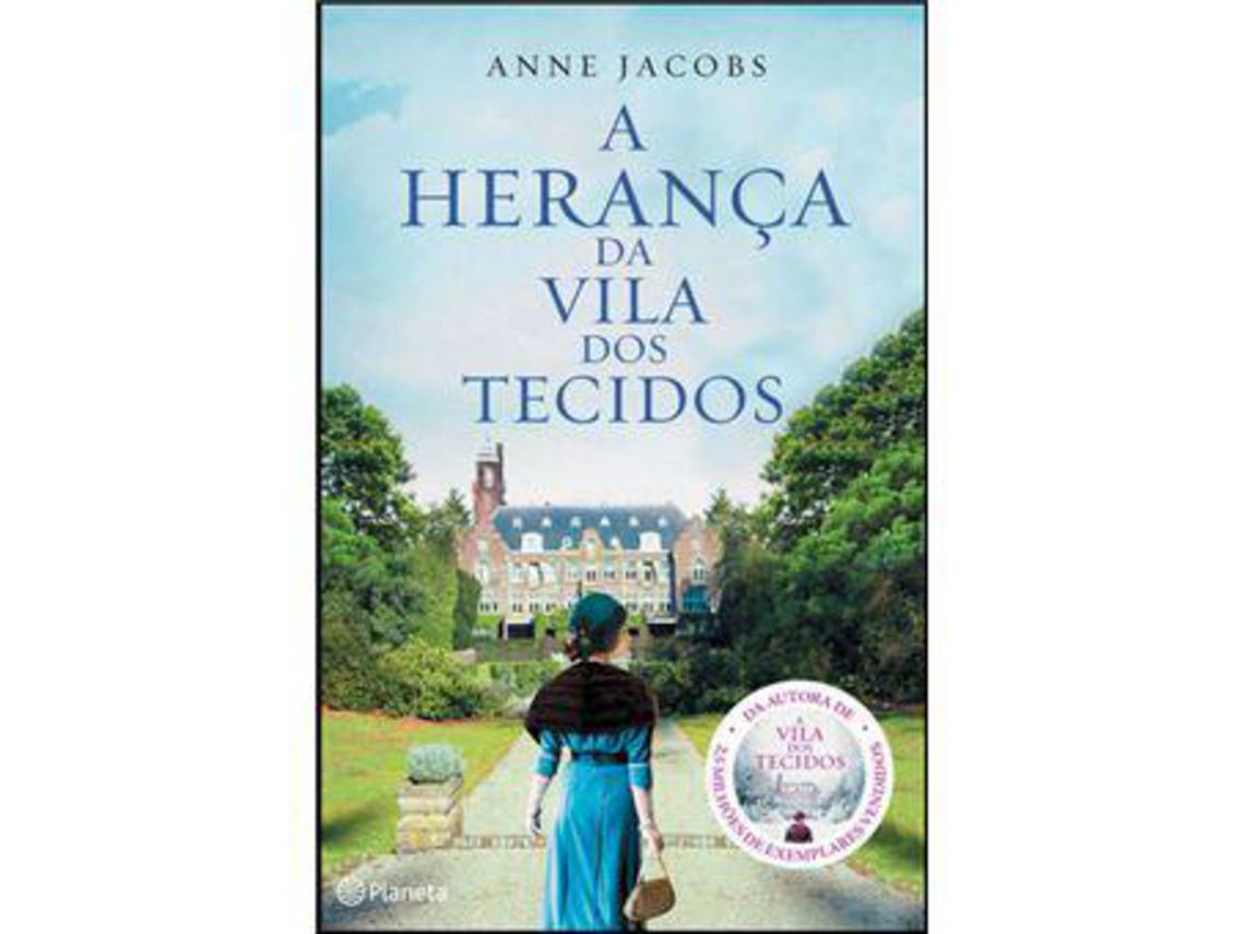 Livro A Herança da Vila dos Tecidos de Anne Jacobs ( Português