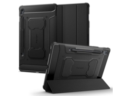 Capa Para Samsung Galaxy Tab S9 Fe Spigen Rugged Armor Pro Preto