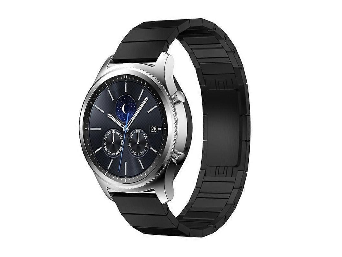 Pulseira De Aço Com Fivela De 18 Mm Compatível Com Smartwatch Samsung.