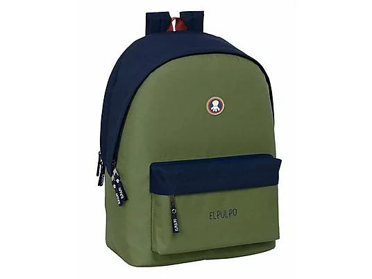 Mochila para Portátil 15.6'' SAFTA + Usb El Pulpo Verde (44 x 31 x 18 cm)