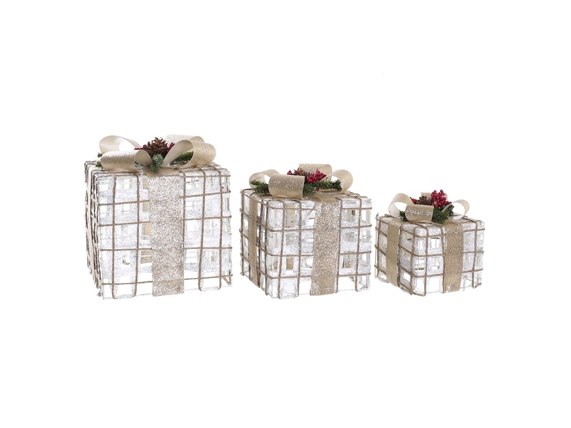 Jogo de Caixa DKD HOME DECOR (Ratán - Multicor)